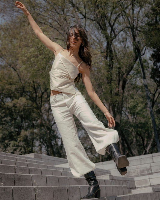 Lapatnon Pant - Hoseu (Hueso)