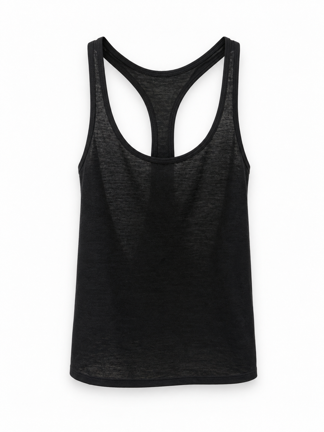 Musculosa T-Shape Negro - Yegua