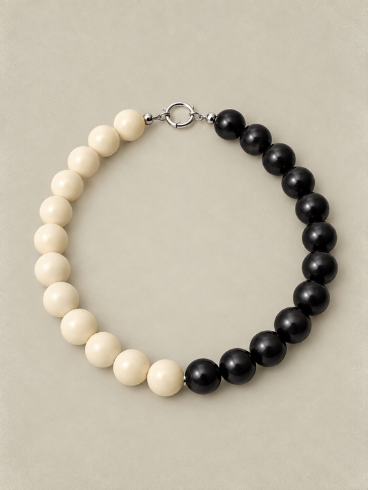 Origen Necklace Black/White - Sea You Free