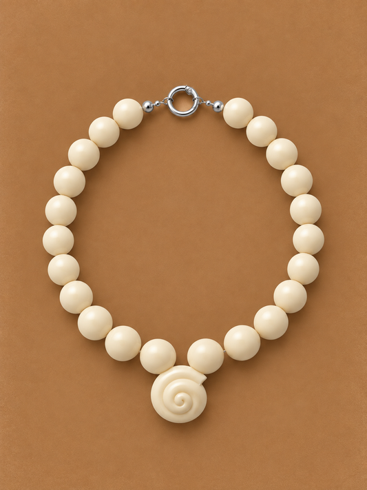 Ondina Necklace White - Sea You Free