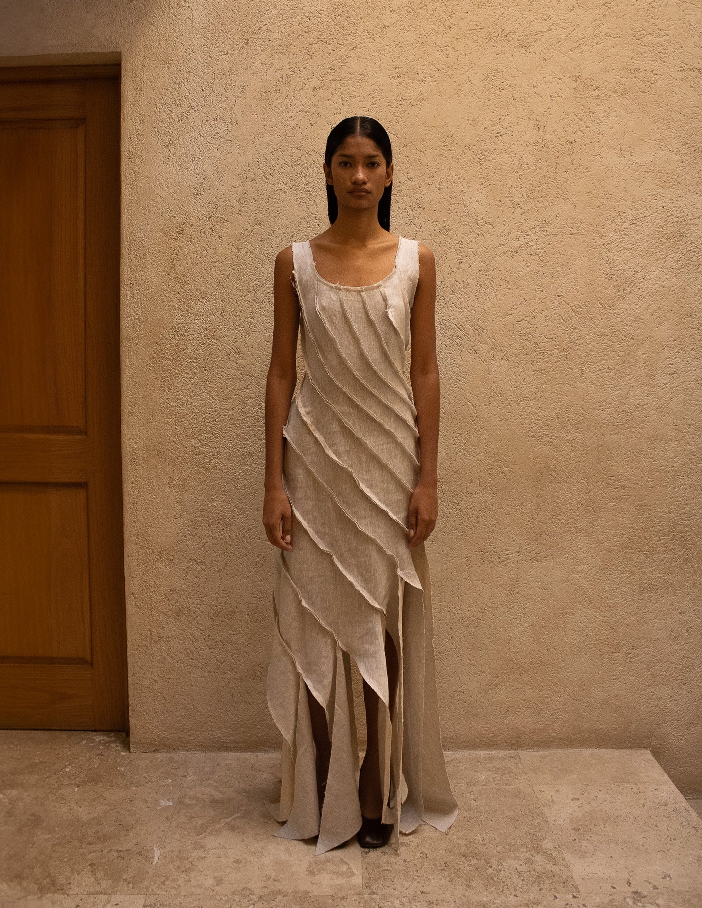 Twirl Linen Dress - ABL Estudio