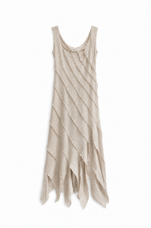 Twirl Linen Dress - ABL Estudio