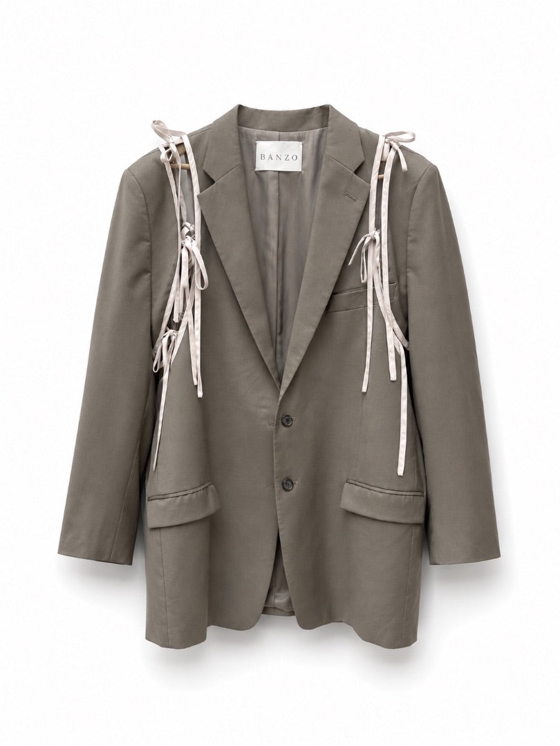 APRON BLAZER - Beige