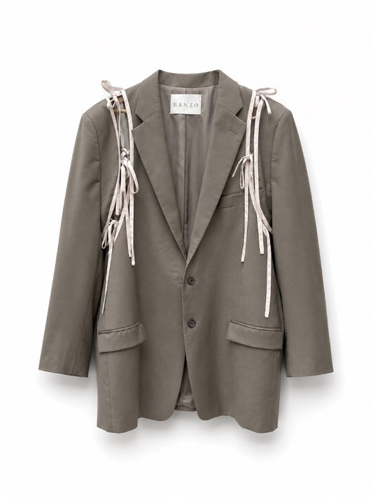 APRON BLAZER - Beige