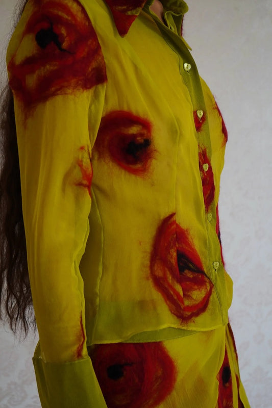 Verdant Shirt Lime Green