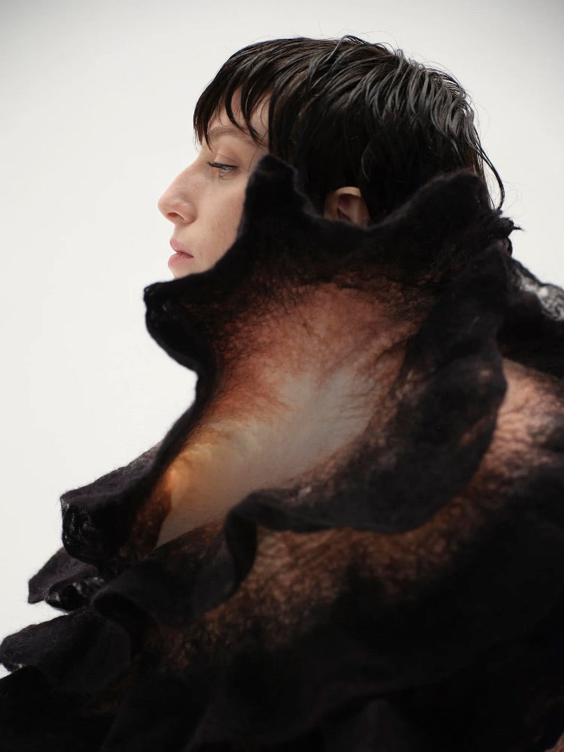 Flower Sculpture Scarf