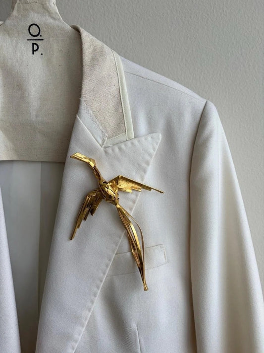 Garza Broche Grande - Gold