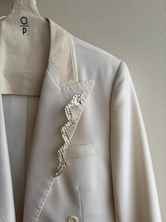 ZigZag Broche Culebra - Siver
