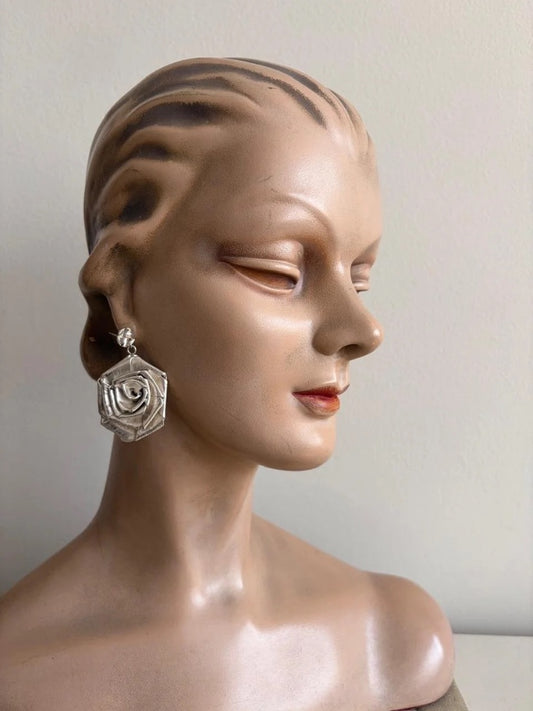 Rosa Earring - Silver
