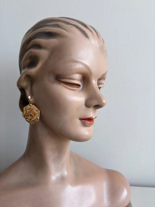Rosa Earring - Gold