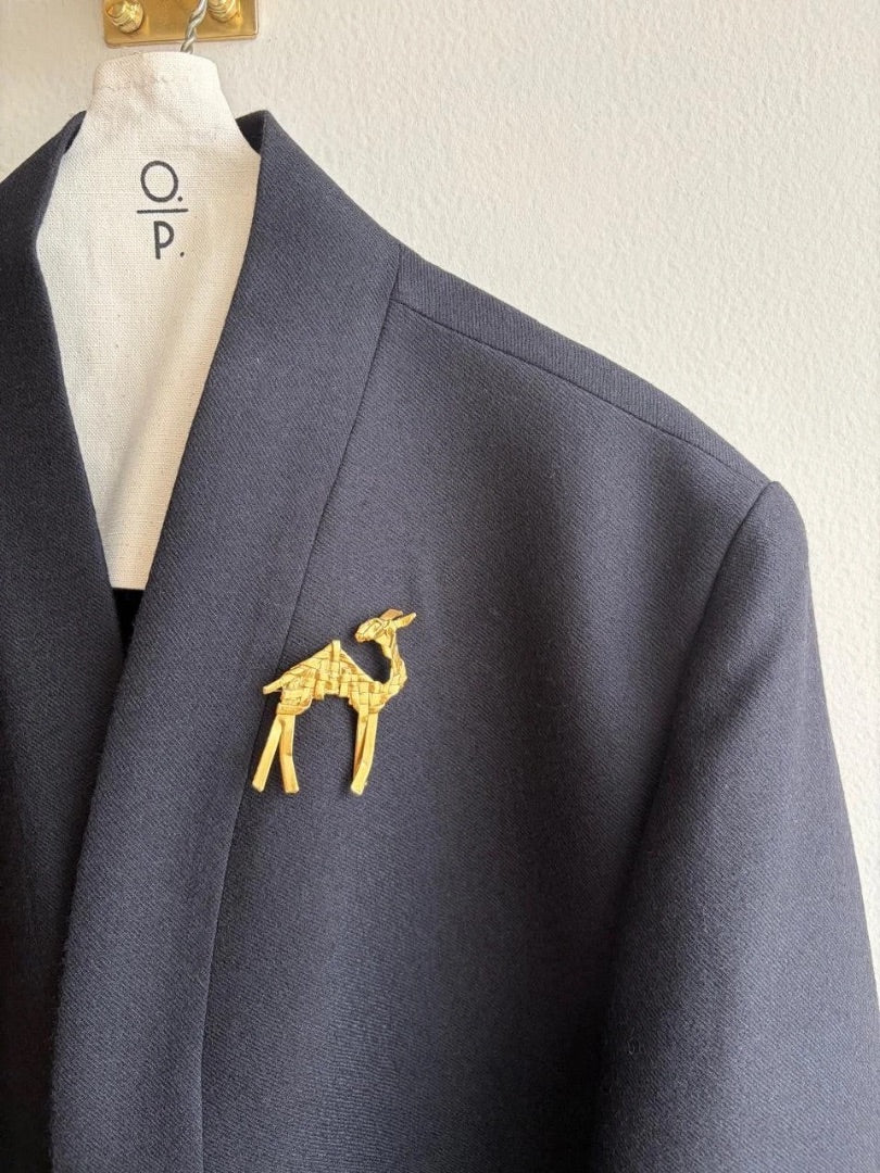 Oro Broche Camello - Danielle Lafaurie