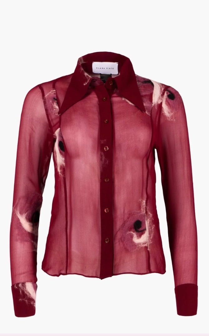 Claret Skirt Burgundy