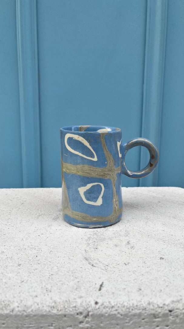 MIMI CONSIGNA  Taza celeste