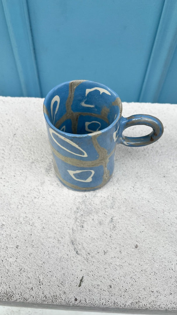 MIMI CONSIGNA  Taza celeste
