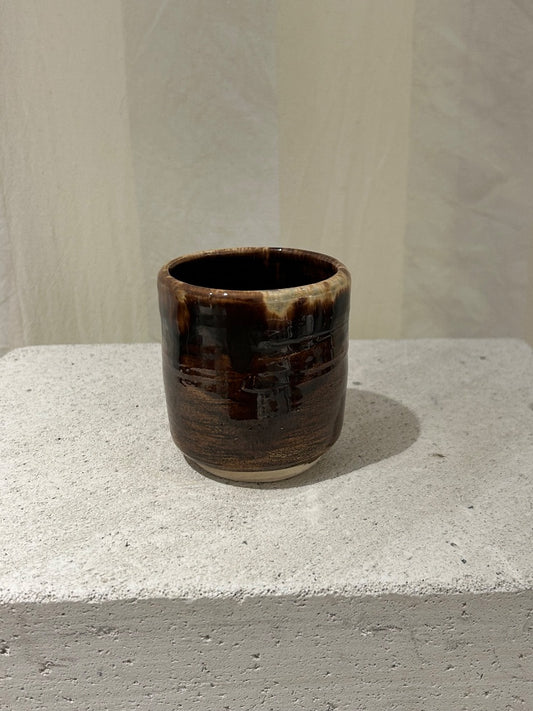 Painted Cup - BrownNatural