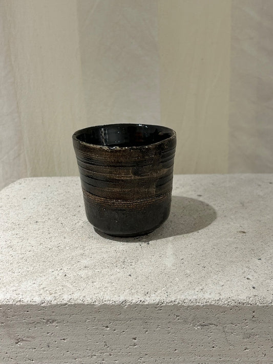 Painted Cup - BlackBrown