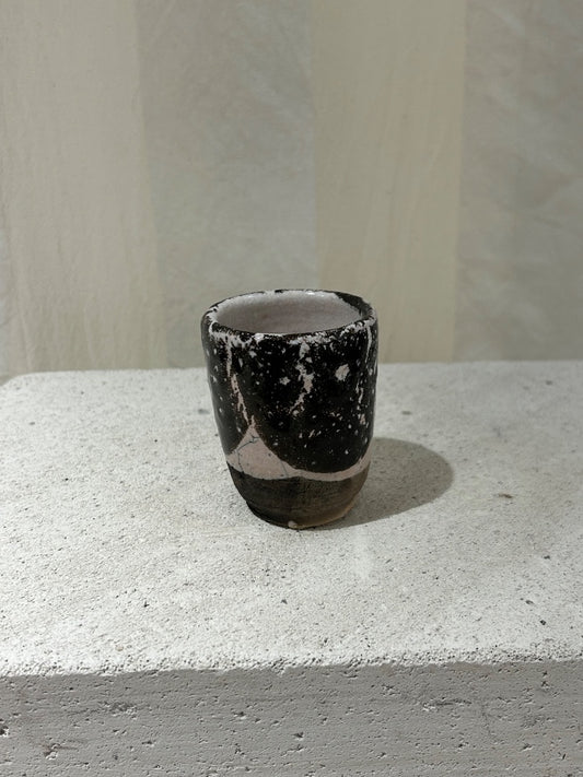 Painted Cup - WhiteBlack