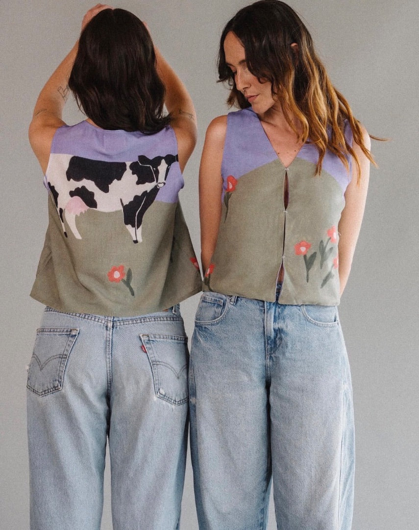 Cow vest - Conga