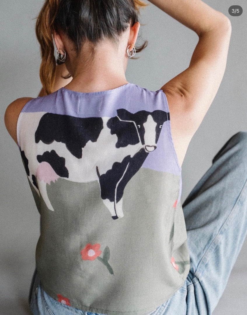 Cow vest - Conga