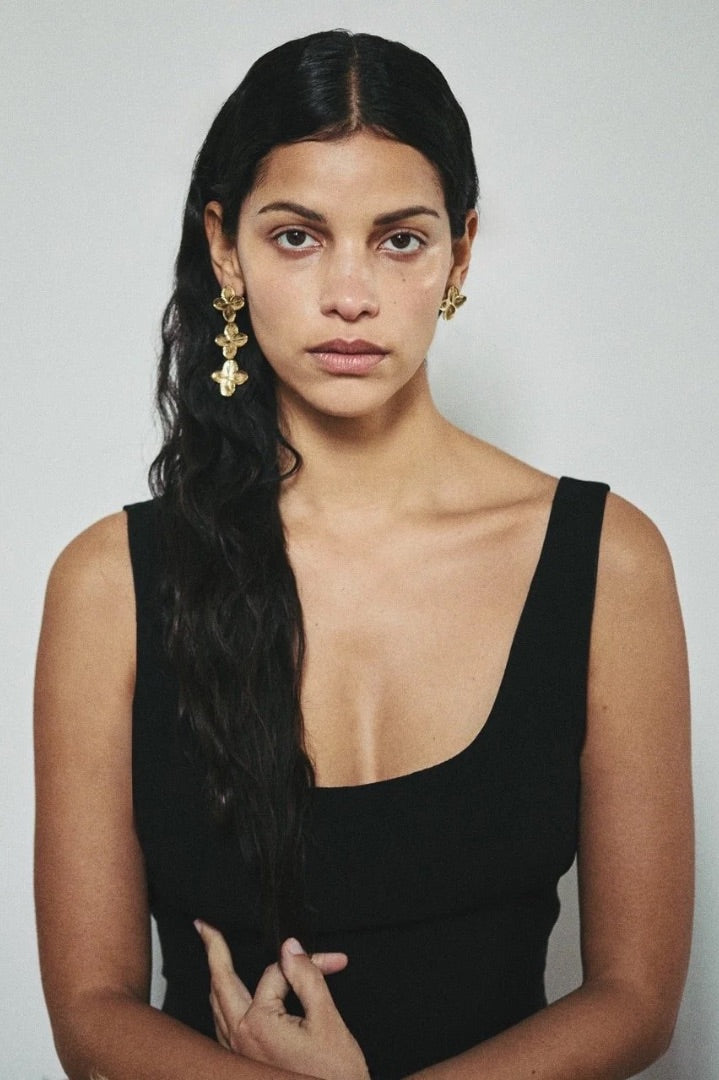Boucle Maxi Hydrangea Asymétrique - Margaux Toussaint