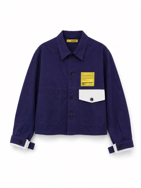 Worker Crop Jacket - Aalto