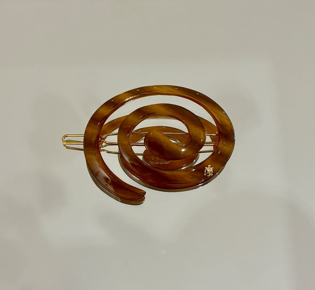 Large Spiral Clip Sunset