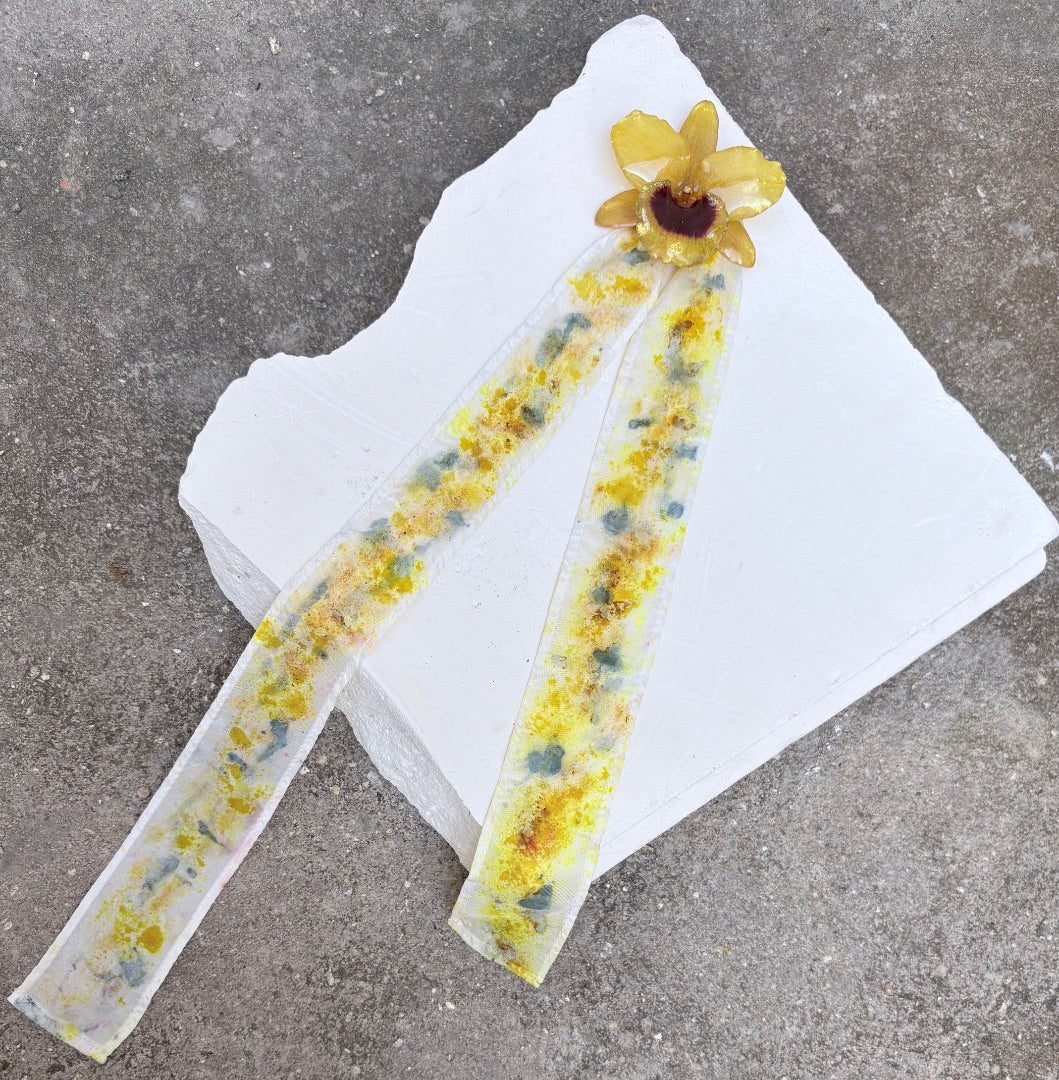 Multidimensional Floral Talisman Yellow