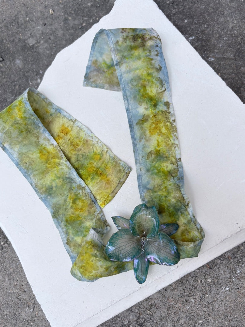 Multidimensional Floral Talisman Blue
