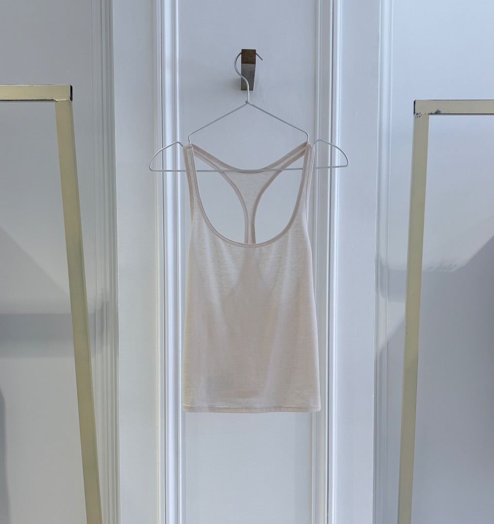 Musculosa T-Shape Beige