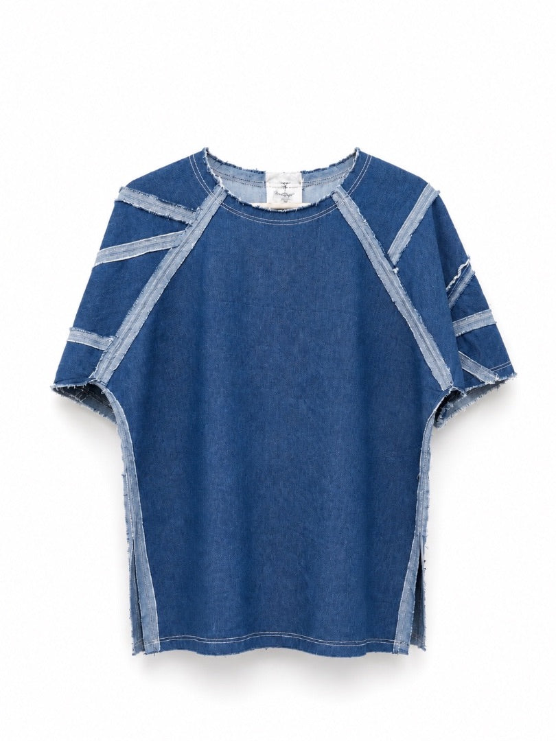 T-Shirt Ranglan Patch