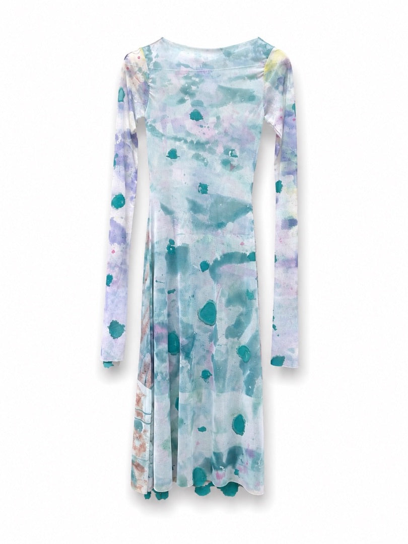 XLX multicolor Hipodermis fall dress