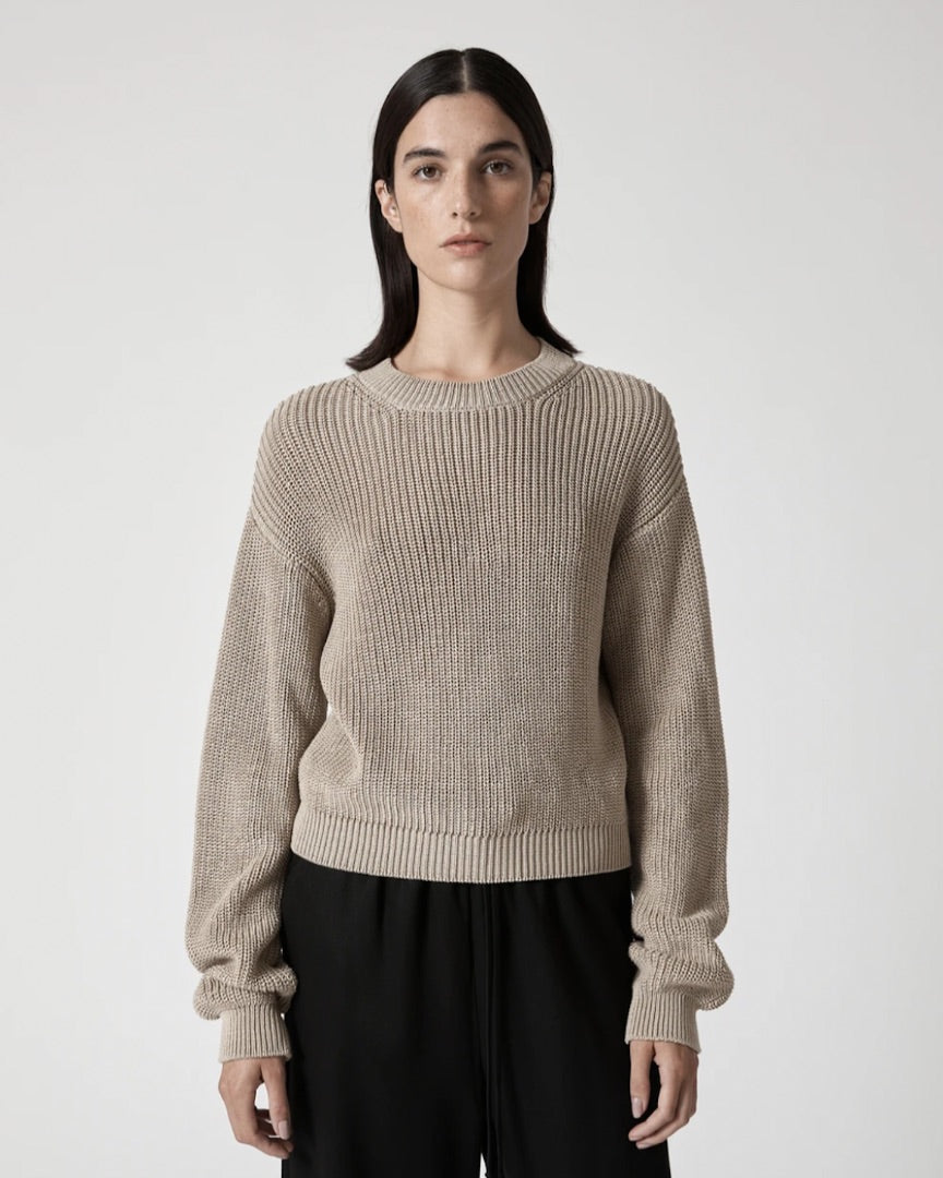 ISA SWEATER in GREIGE