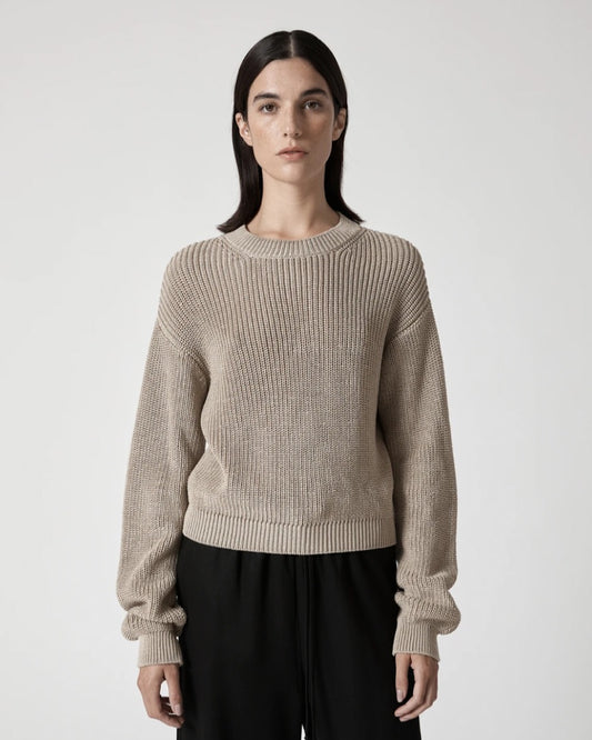 ISA SWEATER in GREIGE