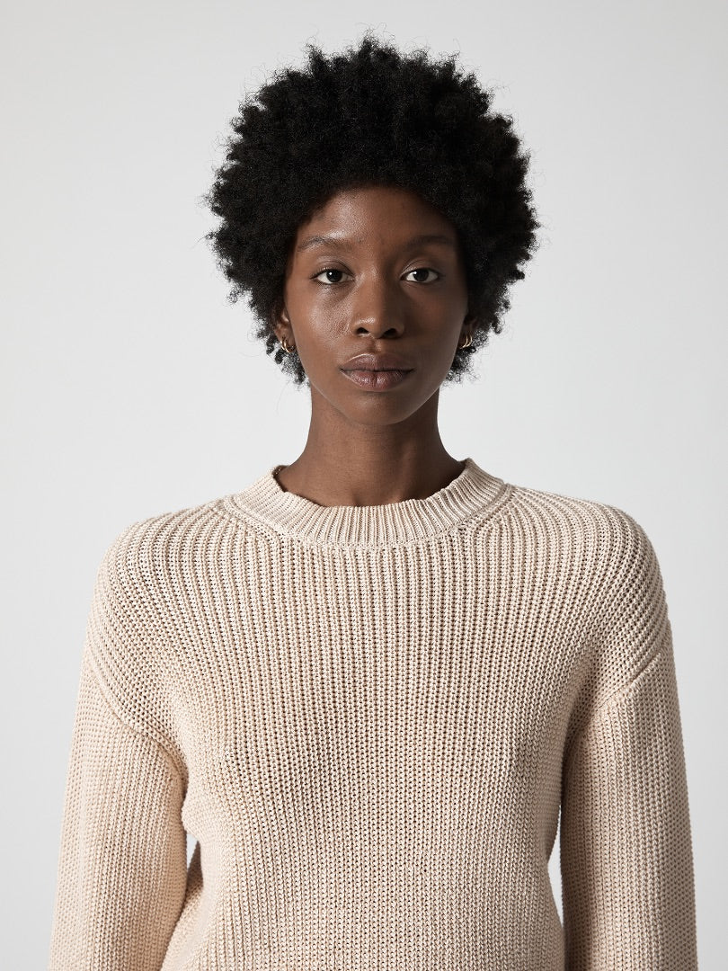 ISA SWEATER in NATURAL