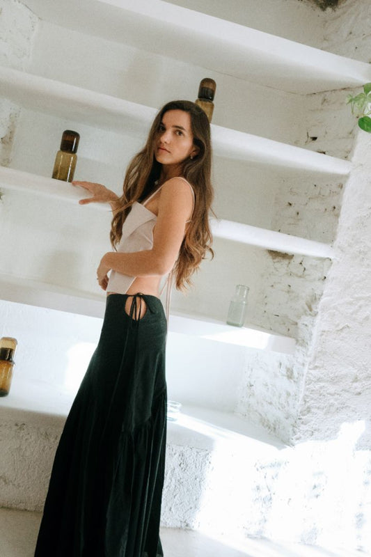 Kinibi Spring Skirt - Black